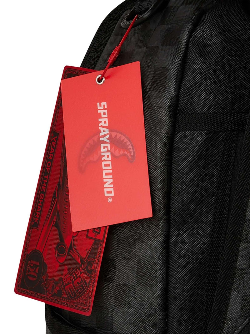 SPRAYGROUND Scribble Shark Check DLXSV Backpack