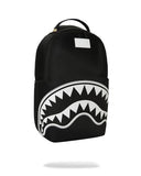 Sprayground SHARK CENTRAL 2 - BLACK WHITE BACKPACK