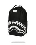 Sprayground SHARK CENTRAL 2 - BLACK WHITE BACKPACK