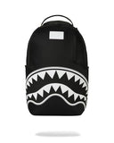 Sprayground SHARK CENTRAL 2 - BLACK WHITE BACKPACK