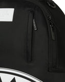 Sprayground SHARK CENTRAL 2 - BLACK WHITE BACKPACK