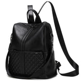 sqlp Daily Use Backpack Purse for Women Vegan Leather Travel Back Pack Fashion Multipurpose Design Shoulder Bags Handbag