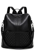 sqlp Daily Use Backpack Purse for Women Vegan Leather Travel Back Pack Fashion Multipurpose Design Shoulder Bags Handbag