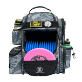STAR FRAME Beast Disc Golf Bag With Cooler | 25+ Disc Frisbee Golf Backpack | 3-Can Insulated Cooler | Light Durable Gray Men Women | Backpacks4Less