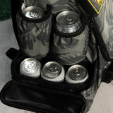 STAR FRAME Beast Disc Golf Bag With Cooler | 25+ Disc Frisbee Golf Backpack | 3-Can Insulated Cooler | Light Durable Gray Men Women Disc Golf Bag | Huge Storage & 12oz Can Holders