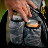 STAR FRAME Beast Disc Golf Bag With Cooler | 25+ Disc Frisbee Golf Backpack | 3-Can Insulated Cooler | Light Durable Gray Men Women Disc Golf Bag | Huge Storage & 12oz Can Holders