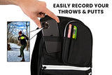 STAR FRAME Brick 3.0 Disc Golf Bag With Cooler | Large Insulated Built-in Cooler with 24-Can Capacity | 16-Disc Frisbee Golf Backpack | Light Durable Black Disc Golf Bag | Huge Storage & Putter Pocket