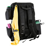 STAR FRAME Brick 3.0 Disc Golf Bag With Cooler | Large Insulated Built-in Cooler with 24-Can Capacity | 16-Disc Frisbee Golf Backpack | Light Durable Black Disc Golf Bag | Huge Storage & Putter Pocket
