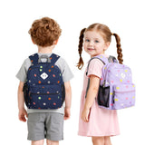 STEAMEDBUN Corduroy Toddler Backpack for Boys Girls 2 - 4, Kids Preschool Backpack for Kindergarten