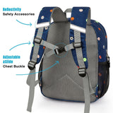 STEAMEDBUN Corduroy Toddler Backpack for Boys Girls 2 - 4, Kids Preschool Backpack for Kindergarten