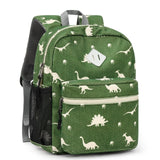 STEAMEDBUN Corduroy Toddler Backpack for Boys Girls 2 - 4, Kids Preschool Backpack for Kindergarten - Dinosaur
