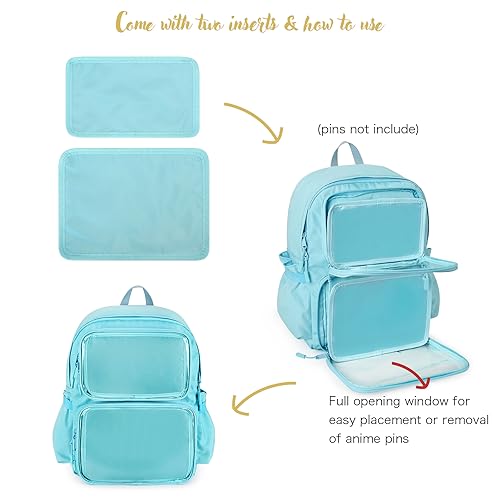 STEAMEDBUN Ita Bag Backpack with insert Pin Display Backpack for School Anime Cosplay