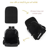 STEAMEDBUN Pin Display Backpack for School Ita Bag Backpack with inserts