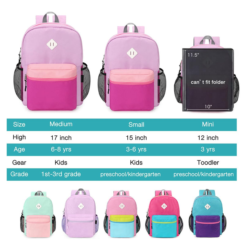 STEAMEDBUN Toddler Backpack for Girls 2 - 4, Kindergarten & Preschool Mini