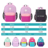 STEAMEDBUN Toddler Backpack for Girls 2 - 4, Kindergarten & Preschool Mini