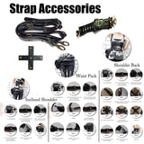 Steampunk Crossbody Shoulder Bag Messenger Gothic Waist Fanny Pack Chain Drop Leg Hip Holster Belt Purse Pouch