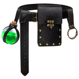 Steampunk Fanny Pack Belt Pouch Phone Purse Magic Corked Potion Bottle Festival Medieval Renaissance Costume Retro Accessory