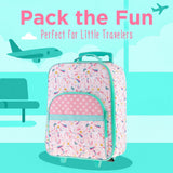 Stephen Joseph Kids' Luggage, Unicorn, One Size