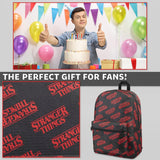 Stranger Things Backpack for School - Teenagers and Kids Backpack - School, Sports, Travel - Official Merchandise