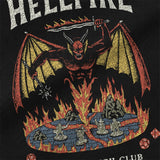 Stranger Things Hellfire Hawkins Grocery Travel Reusable Tote Bag, Black