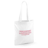 Stranger Things Outline Logo Grocery Travel Reusable Tote Bag, White