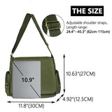 StylPixie Pattern Messenger Bag Cute Canvas Crossbody Bags Women/Men Shoulder Messenger Purses Handbags with Pockets