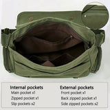 StylPixie Pattern Messenger Bag Cute Canvas Crossbody Bags Women/Men Shoulder Messenger Purses Handbags with Pockets