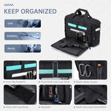 Stypos 3 In 1 Laptop Messenger Bag for Men 17.3 Inch Tactical Backpack