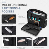 Stypos 3 In 1 Laptop Messenger Bag for Men 17.3 Inch Tactical Backpack