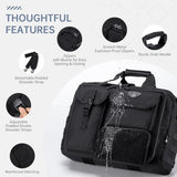 Stypos 3 In 1 Laptop Messenger Bag for Men 17.3 Inch Tactical Backpack