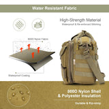 Stypos Tactical Messenger Bag, Tactical Briefcase for Man Military Laptop Bag 15.6/17.3 Inch Messenger Shoulder Bag