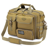 Stypos Tactical Messenger Bag, Tactical Briefcase for Man Military Laptop Bag 15.6/17.3 Inch Messenger Shoulder Bag