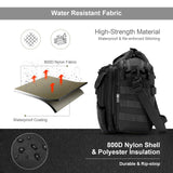 Stypos Tactical Messenger Bag, Tactical Briefcase for Man Military Laptop Bag 15.6/17.3 Inch Messenger Shoulder Bag