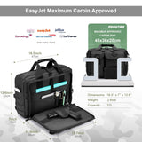 Stypos Tactical Messenger Bag, Tactical Briefcase for Man Military Laptop Bag 15.6/17.3 Inch Messenger Shoulder Bag