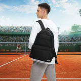Sucipi Tennis Bag Professional Tennis Backpack for Men and Women Racket Bags with Ventilated Shoe Compartment, Holds 2 Tennis Rackets, Pickleball Paddles