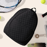 Sucipi Tennis Bags for Women, Lightweight Quilted Tennis Racket Bag, Large Capacity Tennis Backpack for Tennis Racquet, Pickleball Paddles, Badminton