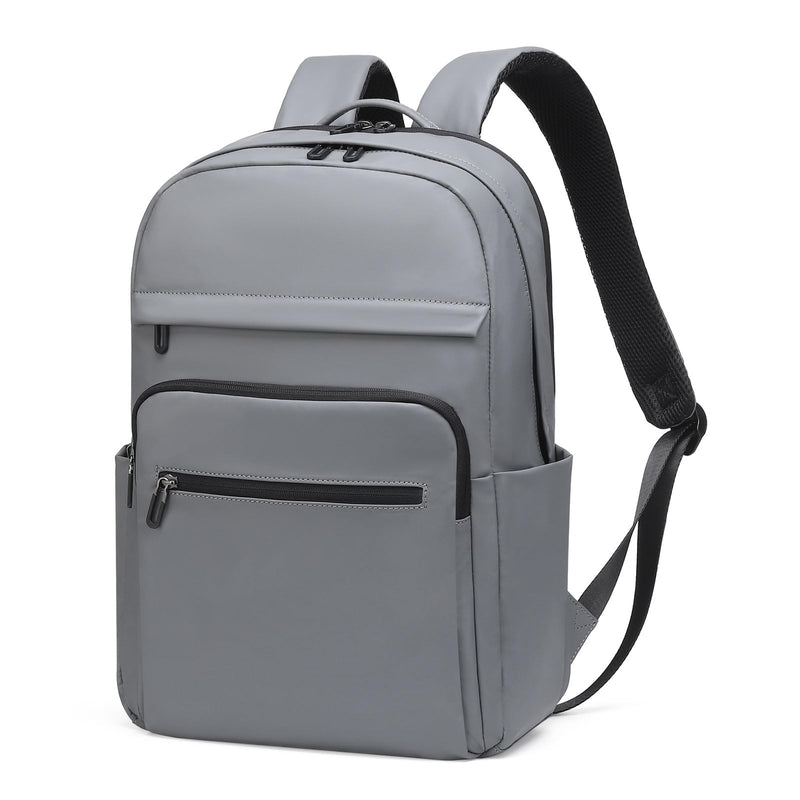 SUIKIHUM 16 inch Laptop Backpack for Men Women, Travel Backpack w/Anti - Theft Pocket, Business Backpack Lightweight Water - Resistant TSA Approved for Work College, Grey