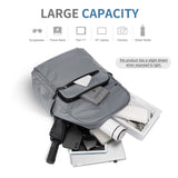 SUIKIHUM 16 inch Laptop Backpack for Men Women, Travel Backpack w/Anti - Theft Pocket, Business Backpack Lightweight Water - Resistant TSA Approved for Work College, Grey