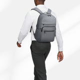 SUIKIHUM 16 inch Laptop Backpack for Men Women, Travel Backpack w/Anti - Theft Pocket, Business Backpack Lightweight Water - Resistant TSA Approved for Work College, Grey