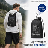 SUIKIHUM 20L Hiking - Daypack Lightweight Foldable Travel Packable Backpack for Camping Cycling Outdoor, Black