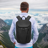SUIKIHUM Hiking Backpack, 20L Packable Daypack for Men Women, Nylon with Adjustable Straps, Lightweight Waterproof Outdoor Camping Travel, Black