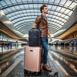 SUIKIHUM Waterproof Laptop Backpack for Men & Women, Flight Approved Anti - Theft Daypack with 15.6 - inch Laptop Sleeve (Blue)