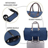 suit bag travel garment bag, 45L Carry on Convertible Garment Duffle bag