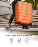 Suitour Luggage Sets 5 Piece Hardshell Suitcases with Spinner Wheels TSA Lock, Lightweight ABS Carry On Suitcase Set for Travel Business