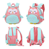 SUN EIGHT Preschool Backpack Toddler for Girls Animal Waterproof Kids Backpack 3D Cartoon School Bag for Baby Girl Boy 1 - 5 Years（Cute Owl）