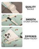 suwarble Corduroy Toddler Backpack for Boys Girls 2 - 6, Preschool Kindergarten Backpack - Cute Kids Backpacks for Boys Girls 14" H
