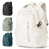 suwasp Large Travel Backpack for Women Men Mochila Airline Approved Carry On Personal Item Backpack Bag Frontier Airlines Personal Item Travel Bag Flight Approved Luggage Backpack - White