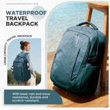suwasp Large Travel Backpack for Women Men Mochila Airline Approved Carry On Personal Item Backpack Bag Frontier Airlines Personal Item Travel Bag Flight Approved Luggage Backpack - Blue