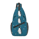 SVEFDOC Ultra Lightweight Sling Shoulder Backpack Penguin Atlantic Chest Pack Crossbody Bags Multipurpose Anti-Theft Bag for Work Picnic Hiking Camping Beach Trip