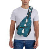 SVEFDOC Ultra Lightweight Sling Shoulder Backpack Penguin Atlantic Chest Pack Crossbody Bags Multipurpose Anti - Theft Bag for Work Picnic Hiking Camping Beach Trip